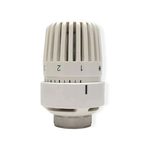 Thermostatic Radiator Valve Head,Replacement Straight Type Thermostatic Temperature Control Valve Sensor Head for Heating Systems Home Office