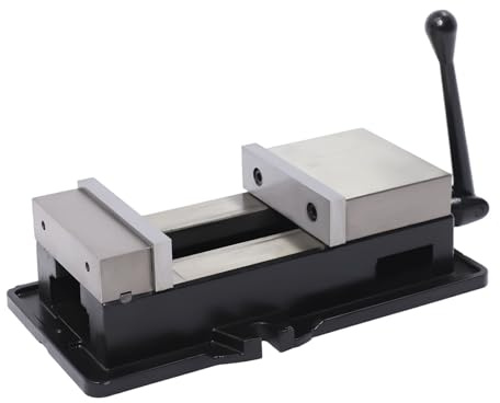 DunleyMin Drill Vice 160mm Milling Machine Vice Pillar Drill Bench Clamp Clamping Lock Bench Vice for Workshop and Milling Drilling Machine
