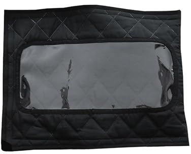 Copertura Timer Irrigatore - Proteggi I Pannelli Di Irrigazione Esterni, Scudo Termico Nero Resistente Alle Intemperie, 24x22x9 Cm, Cuciture Doppie, Tela In Poliestere 600D Resistente - Per Da