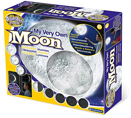 Brainstorm Toys E2003 My Very Own Moon, Nightlight, for 6 years +, White