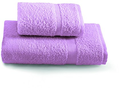Gabel Set Asciugamani, Cotone, Ciclamino, 109 x 60 cm