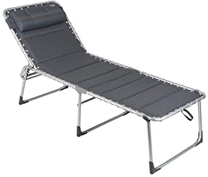 Crespo 1148231 Bett faltbar al-364/40, Grau, Größe XL