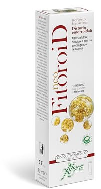 Aboca - NeoFitoroid BioPomata 40ml - Disturbi Emorroidali. Allevia dolore, Bruciore e Prurito Proteggendo la Mucosa