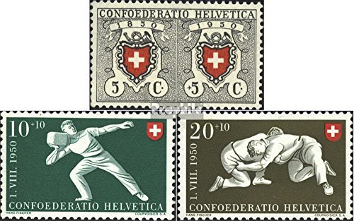 Prophila Collection Schweiz 545-547 gestempelt 1950 Pro Patria (Briefmarken für Sammler) Kampfsport (Boxen/Fechten/Ringen/Karate …)