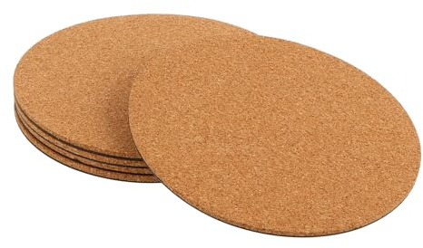 Cabilock 5 Stücke Blumentopf Korken Untersetzer Runde Pflanzentopf Untertasse Pflanztopf Unterteller für Pflanzkübel Blumenkübel Tablett Blumenkasten Balkonkasten Gartenarbeit