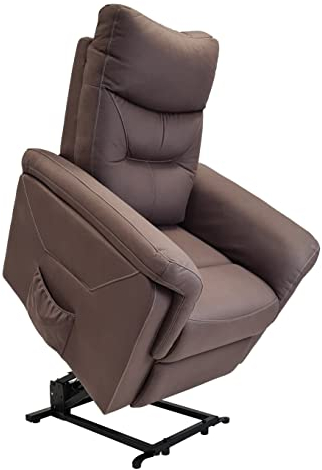 ABC Home | Sessel | braun | Fernbedienung | elektrisch | Aufstehfunktion | Liegefunktion