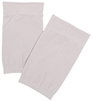 LTLCLZ 1Paar Ellenbogenschoner Schützen Unterstützung Kompression Elastisches Nylon Basketball Ellenbogenbandage Stützschutz Volleyball Bandage Ellenbogenschoner,Weiß