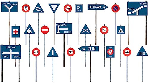 Mini Art Sprue Brothers MIA35655 Panneaux de signalisation tchécoslovaque 1930-40