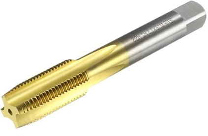 Boxonly Tarauds métriques M16 x 1,5 mm, pour machine à fileter et perceuses électriques à faire soi-même, H2 HSS Ti-enduit, filetage à droite, outil de taraudage, 1 pièce