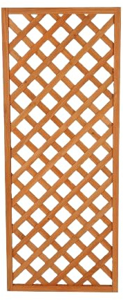 SUNNYDAYS Mon Jardin Treillis en Bois Naturel RECTANGULAIRE 60XH150CM