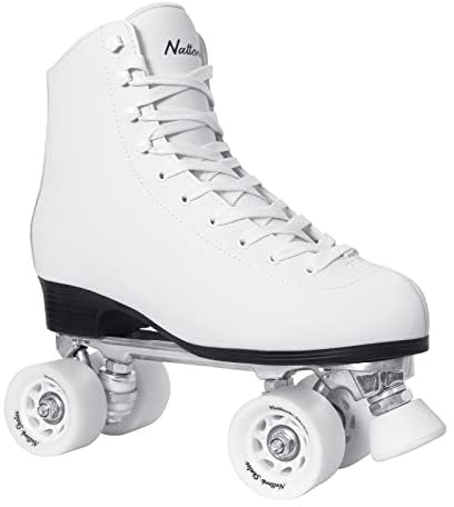 Nattork Adult Roller Skates for Women or Men Aluminum Frame