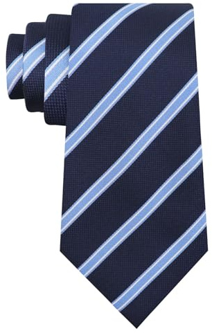 Luckyvestir Striped Ties for Men Classic 3.15 Men's Tie Formal Neckties for Business Graduation Dinner Wedding