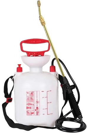 Aquadrive Compression Sprayers With Carry Handle Adjustable Brass Nozzle – Pump Action Water Sprayer Perfect For Indoor & Outdoor Plants, Gardens, Cleaning, Pesticides & Weed Killers. (3L Sprayer)