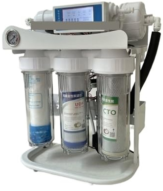 Purificateur d'eau potable 400 600 Gpd, système d'osmose inverse, machine à eau pure for et la maison, pièces de filtre à eau par osmose inverse Avec une forte efficacité de purification(600G Smart)