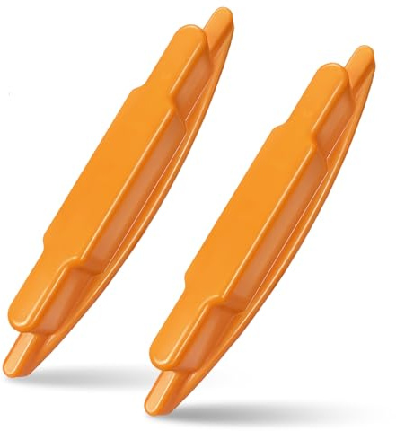 Flintronic Lot de 2 Détecteurs de Montants Magnétiques, Puissant Détecteur de Montants Mural en ABS, pour Cloison Sèche, Bois, Panneaux de Contreplaqué, Carrelage en Céramique