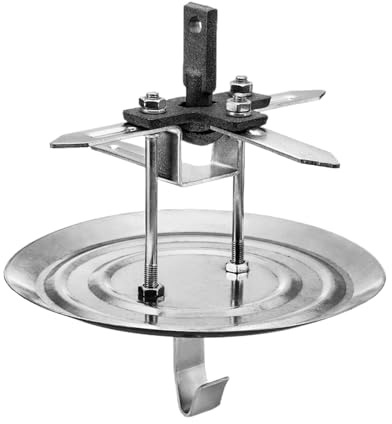 Ganchos Giratorios Giratorios - Hangers De Pulverización De Pintura De Horno | Cubrimiento De Polvo Confiable Sin Esfuerzo Percha Rotativa Para Suspensión De Objetos Taller Home Garage Project Entusia