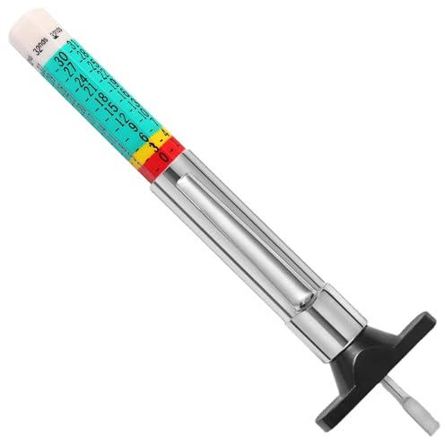 Controllo Senza Sforzo La Profondità Delle Fasce, Pneumsatico Pnematico Pneummatico Calsibro Caibro Pnematico, Indicatore Della Striscia Di Cuscinetto Di Precisione, Calibro Di