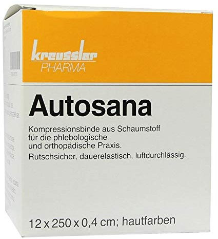 AUTOSANA 12cmx2,5mx0,4cm hautf. Binden 1 St