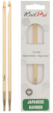 KnitPro Bambus Afghanisch/Tunesische Häkelnadel I 5mm