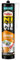 Pattex Ni Clou Ni Vis Fix Express, colle de fixation express, séchage en 20 min, colle forte résistante à l'humidité, mastic blanc, cartouche de 390 g