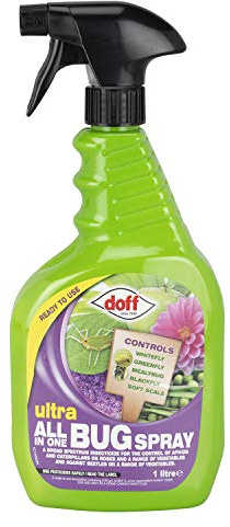 Doff Ready-to-Use Ultra All In One Bug Spray Insecticide for Aphids Caterpillars Beetles 1L