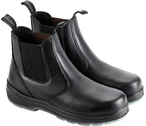 Thorogood 804-6134M065: 6″ Black Quick Release Station Boot Safety Toe with Translucent Bottom, 65M