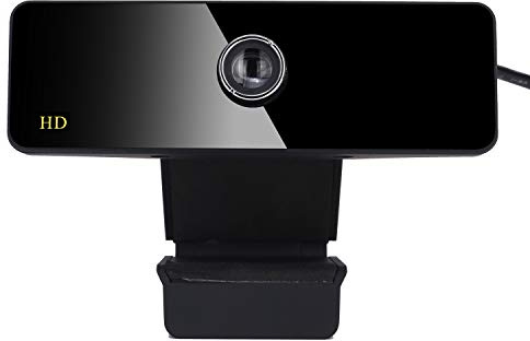 Jia Hu 1Pc Webcam pour ordinateur portable PC de bureau Compatible Webcam Full HD Webcam en direct