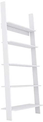 Target Home Bücherregal 5-stöckiges Leiterregal (85 cm, Weiß)