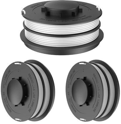 MUFUSHAN 4Pcs Rasentrimmer Fadenspule, 3405685 Φ1,65 mm 10 m Trimmer-Ersatzspulenfaden, Autofeed-Nylonspulen für Einhell Elektro Rasentrimmer GC-ET 4530