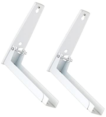 BEBEMOKO Soporte De Montaje Estante Cocina Rejilla Horno Microondas Marco De Pared Plegable Grados
