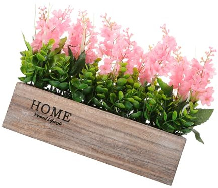 Warmhm Simulierte Hyazinthen-topfpflanze Gefälschte Pflanze Im Topf Gefälschte Topfpflanze Tischplatte Aus Stoff Mit Pflanzenbonsai Tisch-Bonsai-Dekoration Kleine Topfpflanze Seidentuch