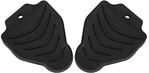 Culnflun Pedal Cleats Cover für Look Delta, Rubber Fahrrad Cleats Protector Compatible for Fixed and Floating Cleats Bicycle Accessories Black Schutzhülle Fahrrad Cleats Gummi Cover Set 1 Paar