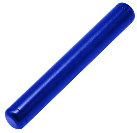 Tubo di stoccaggio in metallo, contenitore in tubo di metallo, custodia impermeabile per stoccaggio | organizzatore ermetico portatile in lega di alluminio | Scatola tascabile per soldi