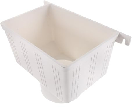 HAMPPLIES Kit Grondaia Pvc Deviatore di Scarico, Imbuto per Raccolta Acqua Piovana, Accessorio per Sistemi di Grondaie Residenziali, Facile Installazione, Materiale Plastico Resistente