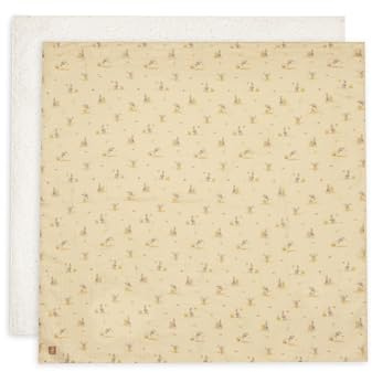 Jollein Paños de muselina para bebé – Canguro – 115 x 115 cm – Paquete de 2 – Muselina para manta de bebé – 100 % algodón – Paños para eructar – Certificado OEKO-TEX