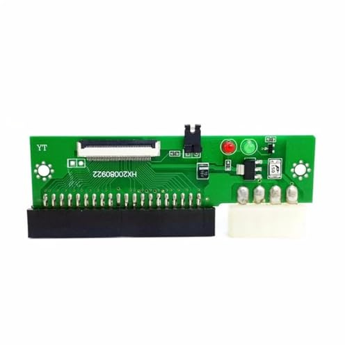 PPTNMDSLP ZIF 1.8 Frive 50-pin to 3.5 IDE 1.8 40-pin PC Adapter IDE Hard Drive Adapter Card With Indicator Light Cable