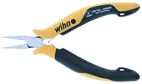 Wiha 32752 ESD Safe Short Flat Nose Pliers