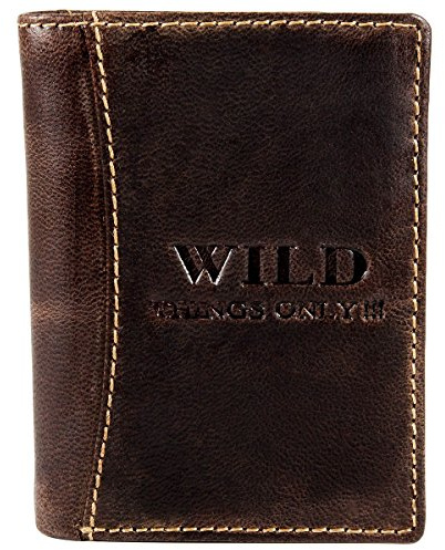 Bag Street herren Geldbörse rustikal Rindleder 5452