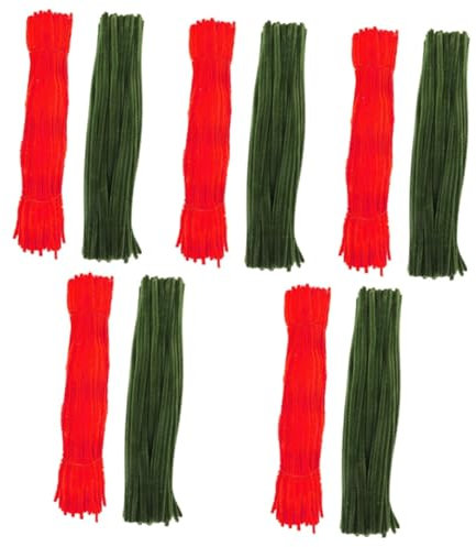 Toyvian 1000pcs DIY Twisting Sticks Craft Supplies Flower Stick Twisting Stems for Crafts