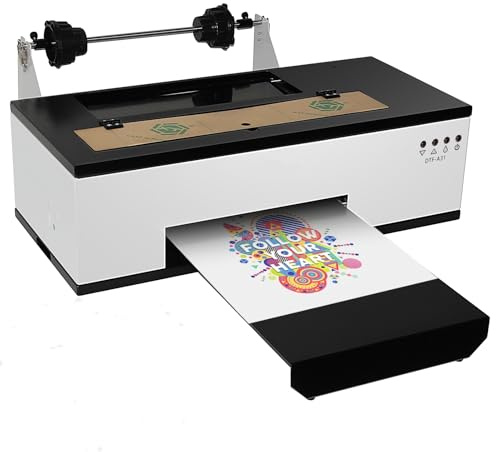 Furveerr A3 DTF-Drucker mit L1800 Druckkopf, Textildrucker, T-Shirtdrucker, DTF-Transferdrucker, A3-DTF-Drucker, Transferdrucker, mit Tinten-Mischsystem