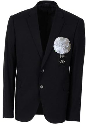 TENDYCOCO Bracciale Da Lutto Con Fiori in Filato 50 Pezzi Per Forniture Funebri Spilla Da Petto Adatta Per Funerali