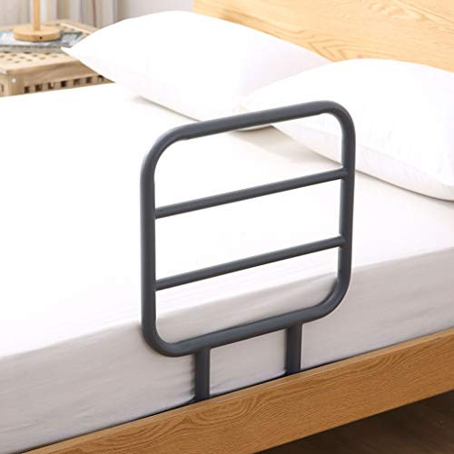 Bettgitter für ältere Erwachsene, Medline Bed Assist Rail, Sicherheitsbettgitter für Zuhause, Bettgeländer für Senioren, Handlaufgriff am Bett, Stützstange für Menschen mit Behinderung (Grau)