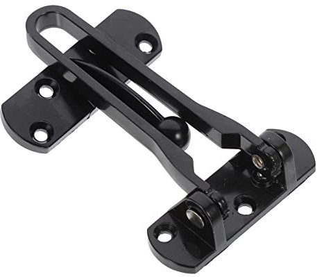 IWOWHERO Cerrojo De Puerta Antirrobo Barra Abatible Cerraduras De Seguridad Para Puertas Interiores Cerradura De Aleación De Zinc Uso Hotel y Hogar