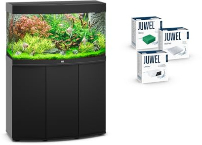 JUWEL Aquarium - Vision 180 Kombination Schwarz Premium-Bundle
