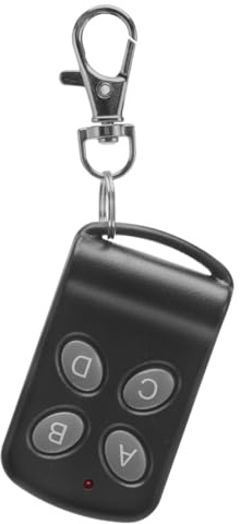 Angoily Mando Garaje Botones Multifrecuencia Control Remoto Inalámbrico Portón Puerta Cochera Programable Ligero Fácil Instalación