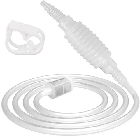 JDCMEI Syphon Pump, 2m Brew Syphon Tube, Home Brew Beer Siphon Filter Soft Tube Brew Manual Siphon Filter Pipe Hose Manual DIY Wine Making Syphon Pump Siphon Pipe Hose Filter Wine Reusable