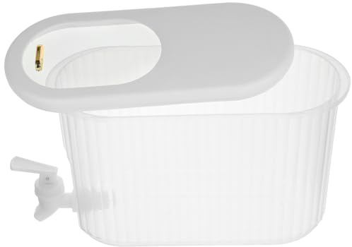 Toyvian Distributore di Acqua Fredda con Rubinetto Capacità 3,5l in Pp per Casa e Picnic Facile da Versare Contenitore per Bevande Grandi Dimensioni