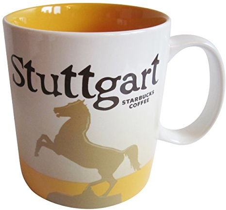 Starbucks City Mug Stuttgart Starbucks Coffee Cup Icon Allemagne Pott Café