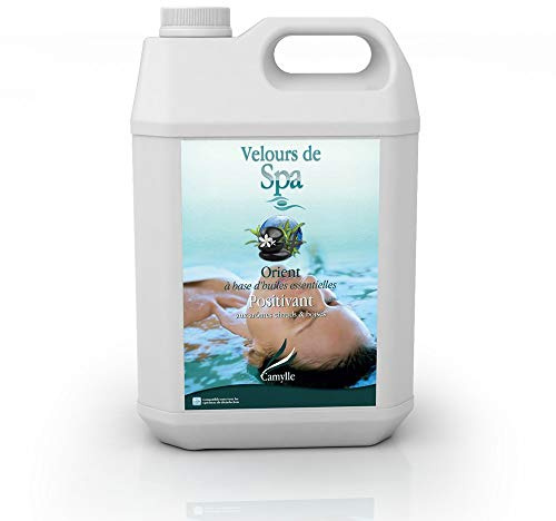 Camylle - Hot Tub Fragrance Orient - A base di oli essenziali per spa o vasche idromassaggio - Positività con aromi caldi e legnosi - 5000ml