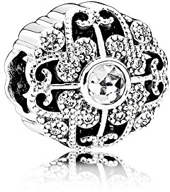 PANDORA Damen-Charm 925 Silber Zirkonia weiß - 791961CZ